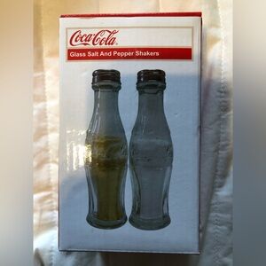 3/$40 Coca Cola bottle salt and pepper shakers